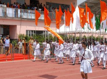 Chief Minister Delhi unfurls tricolor at Chhatrasal Stadium, greets citizens on the occasion of Independence Day, 15th August 2016