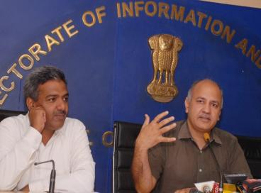 Deputy CM Sh. Manish Sisodia Press Conference Addressing Delhi Sectt, 04th August 2016