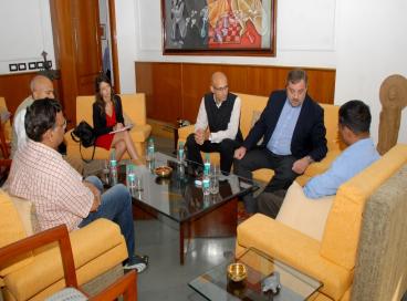 Spanish Ambassador calls on CM Arvind Kejriwal, 09th October 2015	