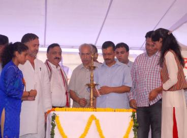hotos of Unveiling of Statue of Chaudhary Braham Prakash, 13th August 2016	
