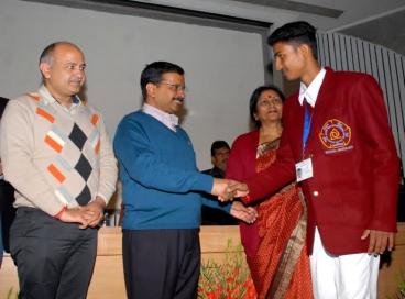 Delhi Govt felicitates children selected for National Bravery Awards 2015, 19th January 2016