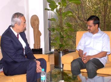 Ambassador of Japan to India calls on CM Arvind Kejriwal, 30th May 2016