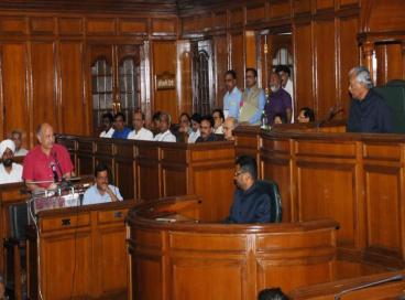 Hon'ble Dy. CM presenting Budget in the Assembly, 28th