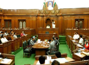  Newly elected Deputy Speaker, Delhi Legislative Assembly Ms Rakhi Bidlan assumes the Charge, 10th June 2016	