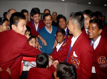 Delhi Govt felicitates children selected for National Bravery Awards 2015, 19th January 2016