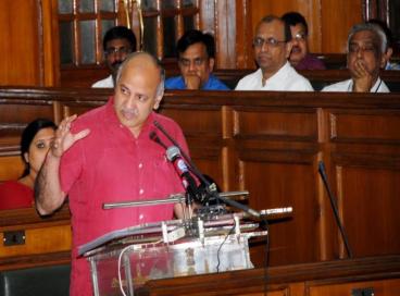 Hon'ble Dy. CM presenting Budget in the Assembly, 28th