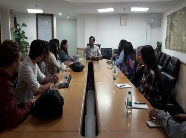 Delegation from University of Southern California visits Mohalla Clinic/Polyclinic in Delhi, 27th July 2016